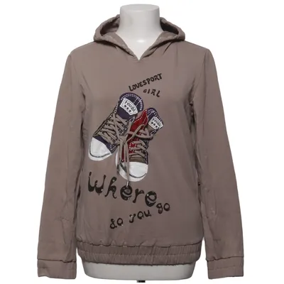 Sweat à capuche (Marron, Multicolore) de Monte Cervino Coton, Élasthane