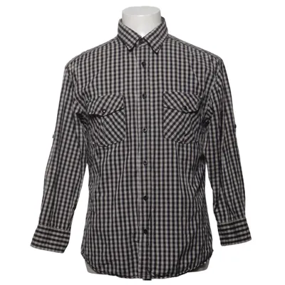 Chemise (Noir, Blanc) de Jack & Jones Vintage Denim Coton