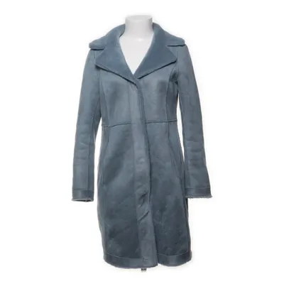 Shearlingjakke (Blå) fra Oakwood Polyester, Uld