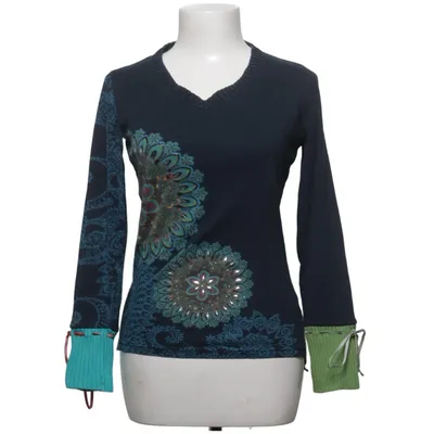 Sweater (Blue, Multicolored) from Desigual