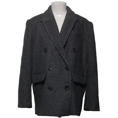 Kavaj (Grå) från Premium Quality Gina Tricot Polyester, Ull