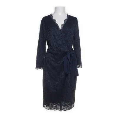 Omlottklänning (Blå) från Bubbleroom Elastan, Polyamid, Polyester