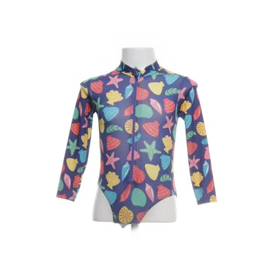 Badpak (Blauw, Meerkleurig) van Frugi Elastaan, Gerecycled polyester