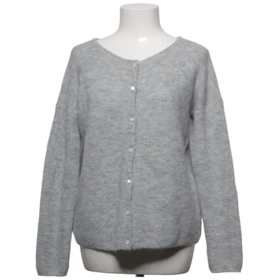 Cardigan (Grijs) van La Maille Sézane Alpacawol, Mohair, Polyamide, Polyester