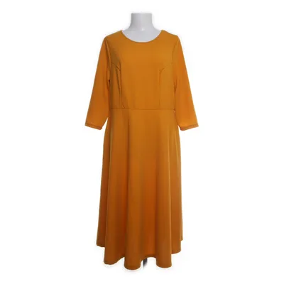 Dress (Orange) from Shein Curve Elastane, Polyester