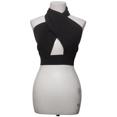 Haut dos-nu (Noir) de Peonias Élasthane, Polyester
