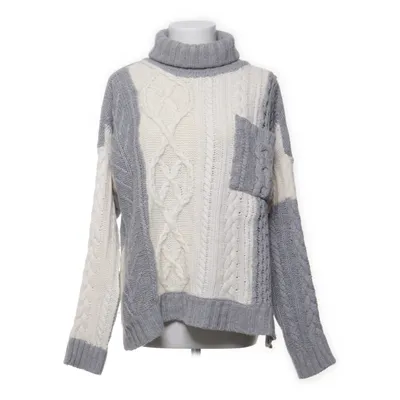 Pul à col roulé (Gris, Blanc) de Woolrich Angora, Cachemire, Polyamide, Viscose, Laine