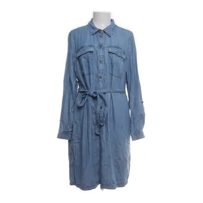 Denim jurk (Blauw) van Fit & Flare Dress Lyocell