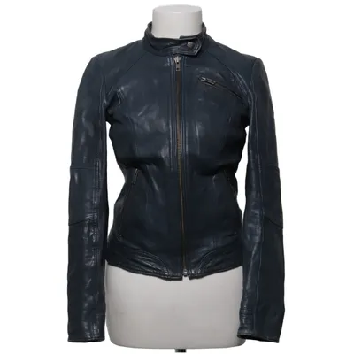 Veste en cuir (Vert) de Mustang True Denim Cuir