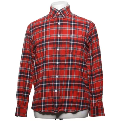 Flanellskjorta (Röd, Blå, Vit) från Bluewear Bomull