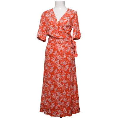Robe portefeuille (Rouge, Blanc) de Essentials Viscose