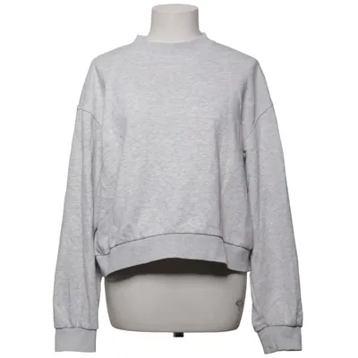 Sweatshirt (Gray) from Weekday Cotton, Polyester, Viscose