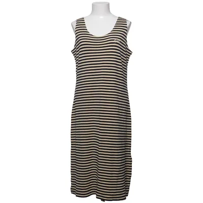 Maxi jurk (Beige, Zwart) van Lisa Campione Elastaan, Viscose