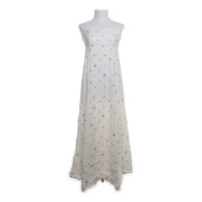 Maxi jurk (Wit, Blauw) van H&M Polyamide, Viscose, Polyester