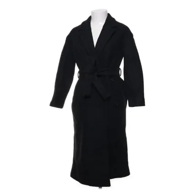 Coat (Black) from COS Viscose, Wool