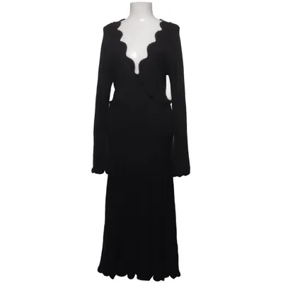 Wrap dress (Black) from Whiite Angora, Cotton, Elastane, Polyamide, Viscose, Wool