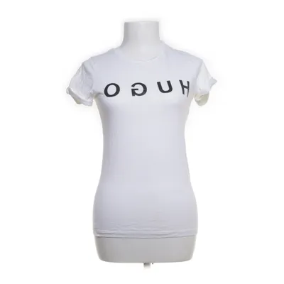 T-shirt (White, Black) from Hugo Hugo Boss Cotton, Elastane