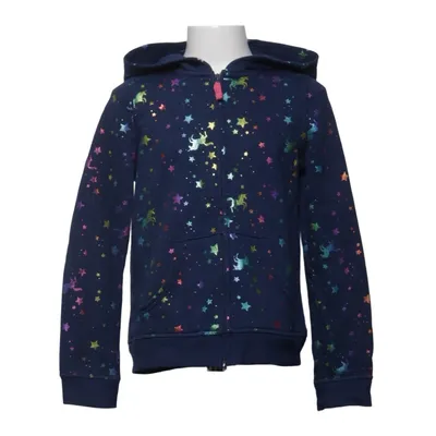 Hoodie (Blue, Multicolored) from Jumping Beans Cotton, Polyester