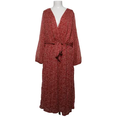 Robe longue (Rouge, Blanc) de C&A Polyester