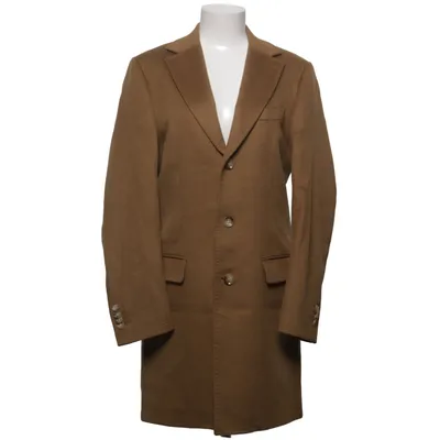 Coat (Brown) from These Glory Days Cashmere, Polyester, Viscose, Wool