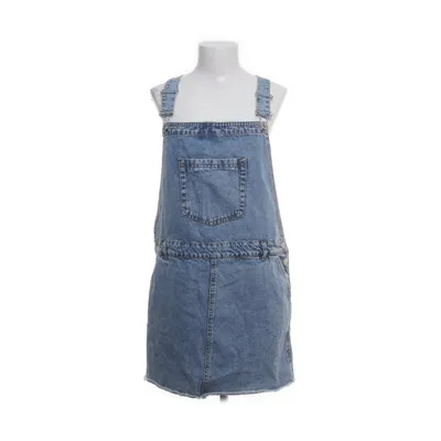 Tuinjurk (Blauw) van Mango Denim Katoen