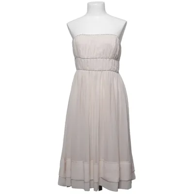 Cocktailklänning (Beige) från H&M Conscious Collection Återvunnen polyester