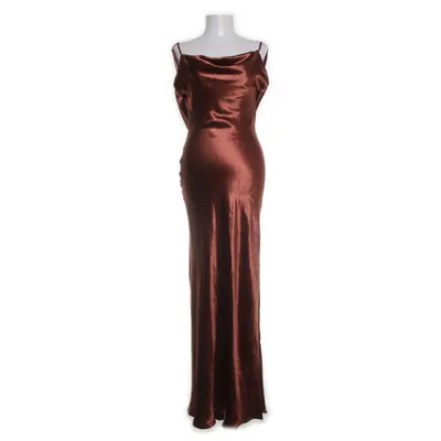 Aftenkjole (Brun) fra House of London Elastan, Polyester