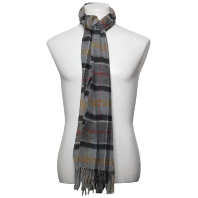 Scarf (Gray, Multicolored) from Barbour Cashmere, Merino wool