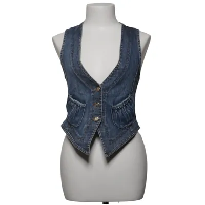 Jeansweste (Blau) von Denny Rose Baumwolle