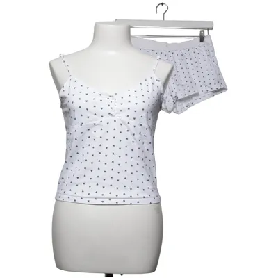 Pyjamasz (Hvid, Sort) fra Primark Bomuld, Elastan