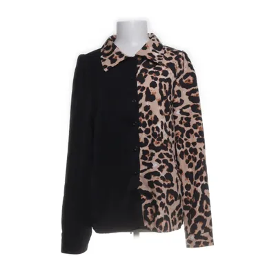 Skjorte (Sort, Beige) fra Shein Polyester