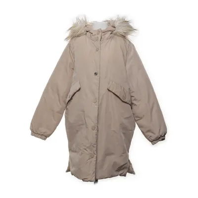 Vinterkappa (Beige) från Zara Kids Akryl, Polyester