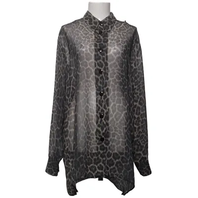 Blouse (Gray, Beige) from Hot Zone by KappAhl Polyester