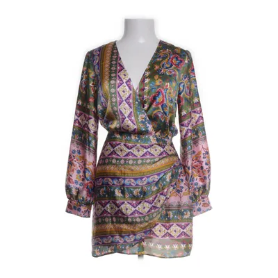 Klänning (Grön, Flerfärgad) från Zara Polyester