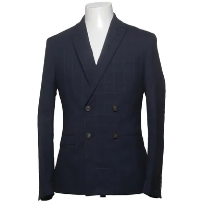 Blazer (Bleu) de Isaac Dewhirst Élasthane, Polyester, Viscose