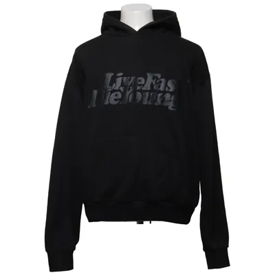 Kapuzenpullover (Schwarz) von Lfdy Baumwolle, Polyester