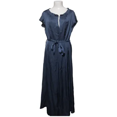 Maxi jurk (Blauw) van Maja Roos Zijde, Viscose