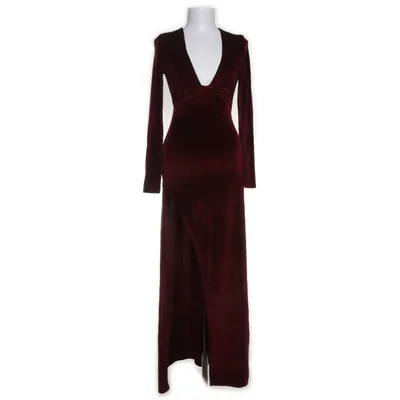 Evening gown (Red) from Bershka Special Edition Polyester