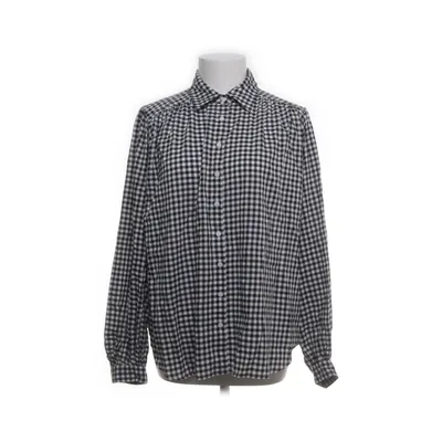 Skjorta (Vit, Svart) från Uniqlo x C Polyester, Viskos