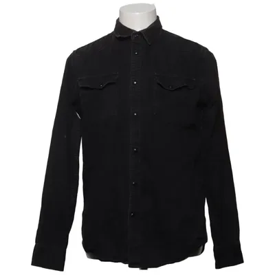 Denim shirt (Black) from Zara Man Denim Collection