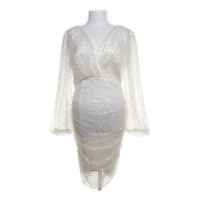 Cocktailkjole (Hvid) fra By Malina Polyester, Viscose