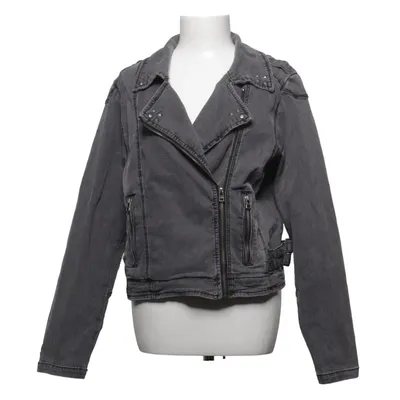 Biker jacket (Gray) from Rosebud Cotton, Elastane
