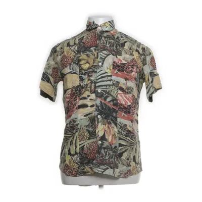 Short sleeve shirt (Green, Multicolored) from Our Legacy Cotton, Linen