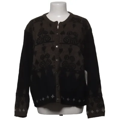 Cardigan (Zwart, Grijs) van Yllet Wol