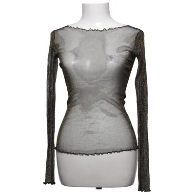 Haut (Noir, Or) de Chiquelle Élasthane, Polyester