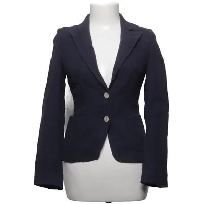 Blazer (Blauw) van Carolina Herrera Katoen, Cupro, Viscose