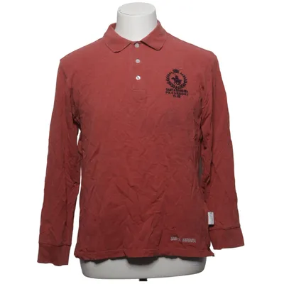 Rugby shirt (Red) from Santa Monica Polo Club Cotton