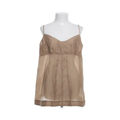 Débardeur (Marron) de H&M Edition Lin, Lyocell, Polyamide