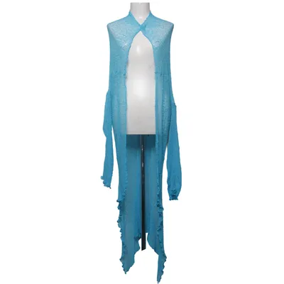 Cardigan (Bleu) de Ulla Jacobsson Kläder Acrylique, Polyamide
