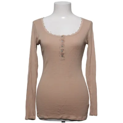 Henley shirt (Beige) van Culture Katoen, Zijde